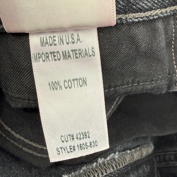 Citizens of Humanity X Aritzia Wilfred Liv Straight Crop Denim Jeans Black 29 - Picture 9 of 11